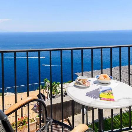 Semesterbostad Terrazza Di Rosa - Sea View Praiano
